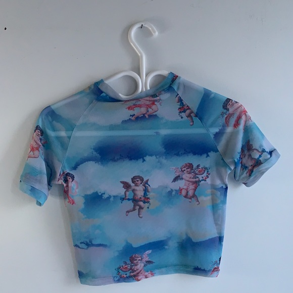 Tops - 3/25💖Angel Mesh Tee💖